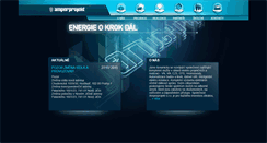 Desktop Screenshot of amperprojekt.cz